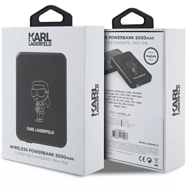 Portatīvais akumulators Karl Lagerfeld MAGSAFE POWERBANK NFT OUTLINE IKONIK Photo 5
