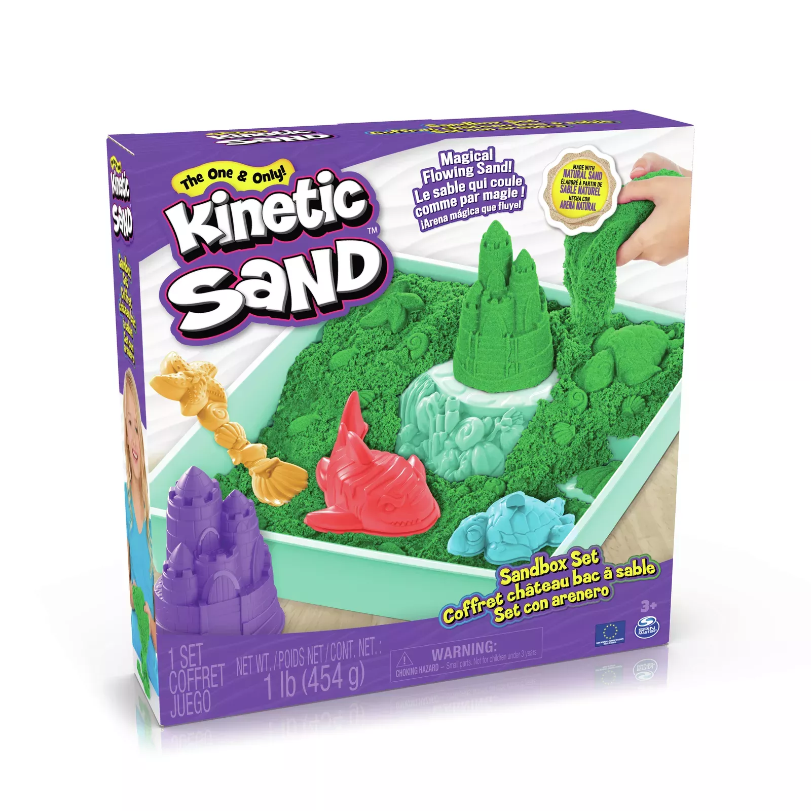 Kinetic Sand KNS ACK Sandbox Set V2 Blue FR GML 6067800