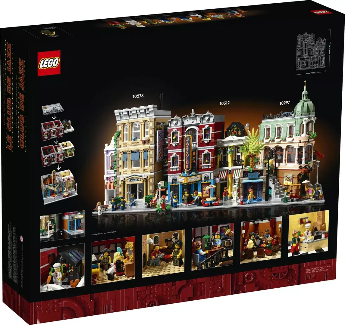 LEGO Icons Jazz Club 10312 modular building set Photo 2