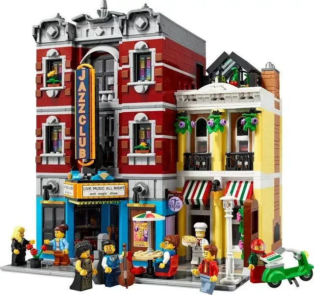 LEGO Icons Jazz Club 10312 modular building set Photo 3