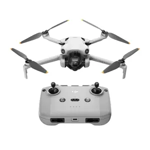DJI Mini 4 Pro Quadcopter Drone 48 MP 4K Video 18000 m Range 2590 mAh Black and White