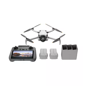 DJI Mini 4 Pro Fly More Combo (RC 2) 4 rotori Kvadrokopters 48 MP 3840 x 2160 pikseļi 2590 mAh Melns, Balts