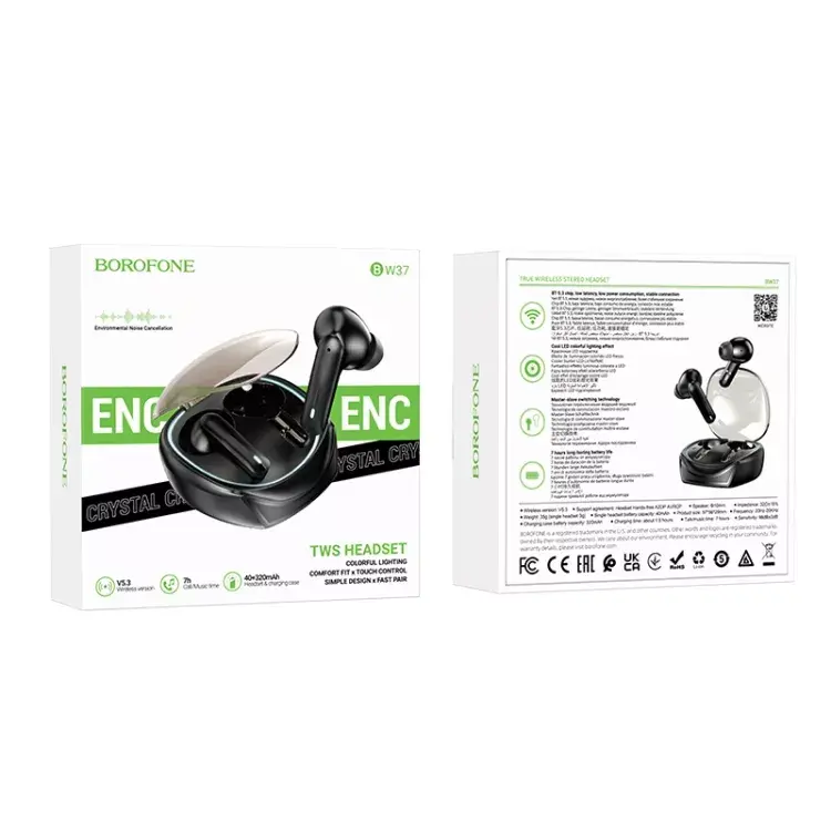 Наушники Borofone BW37 TWS 5.3 BT Photo 2