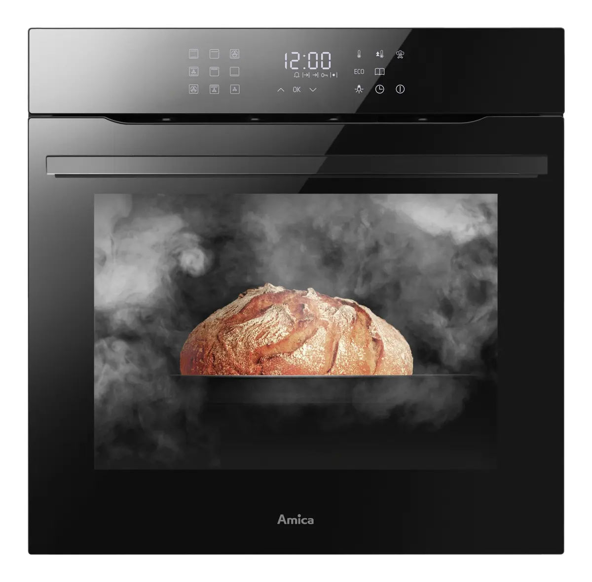 Amica ED97619VBA+ X-TYPE STEAM Liela Iebūvējamā