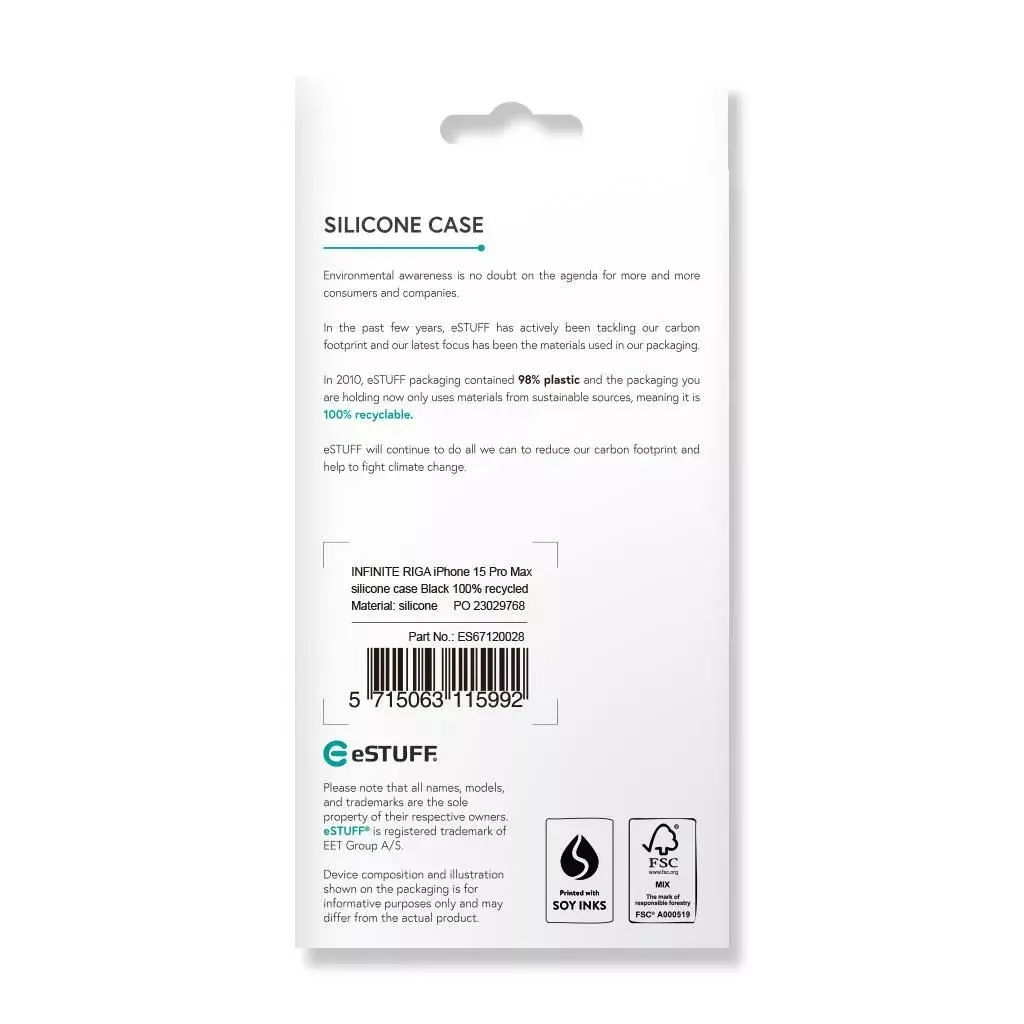 Cover eSTUFF ES67120028 iPhone 15 Pro Max Photo 9