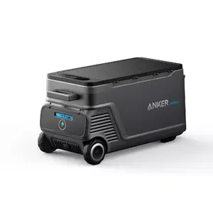 Cool box Anker EverFrost 53 L — electric/battery, LCD display, cooling −20 to 20 °C, 2 wheels, 299 Wh battery