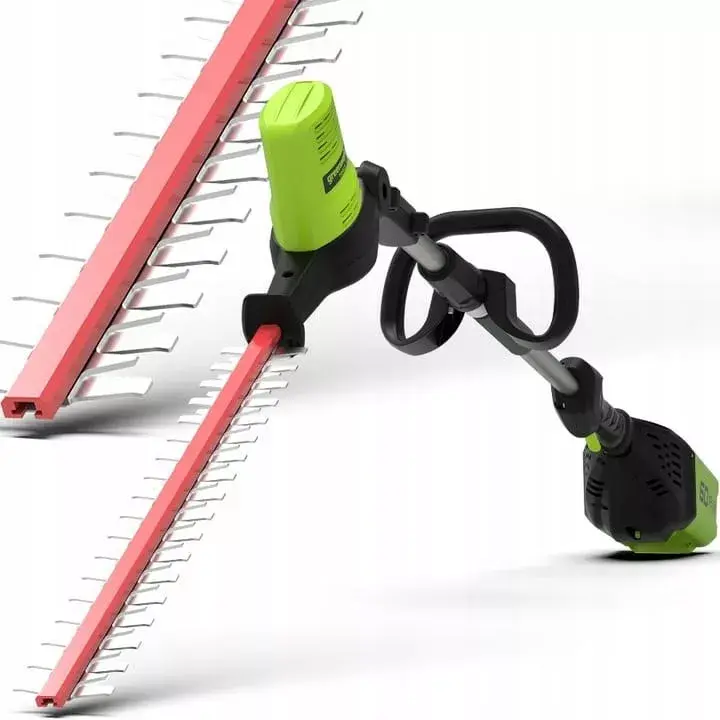 GreenWorks GD60PHT51 60V 51 cm Pole Hedge Trimmer Photo 2