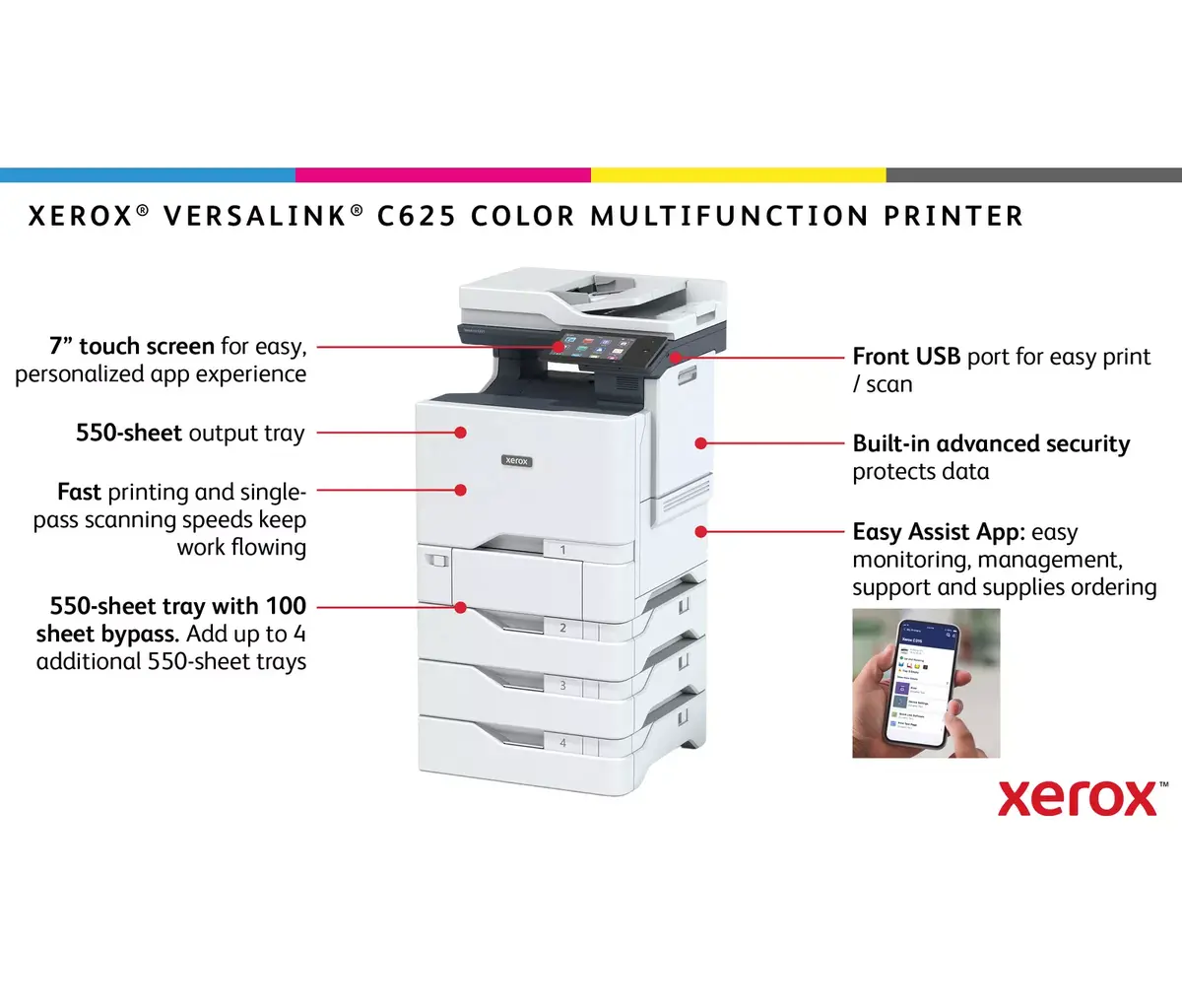 МФУ Xerox VersaLink C625 Photo 23
