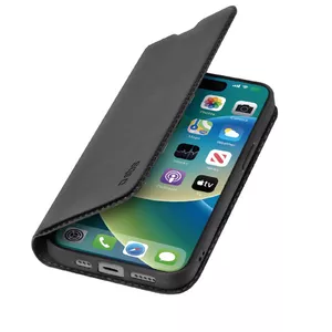 Кошелек для телефона Apple iPhone 15 15.5 см Черный 2 кармана для карт