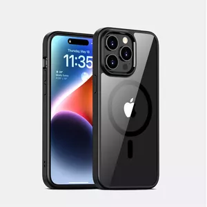 Phone cover JT BERLIN Pankow Hybrid for Apple iPhone 15 Pro Max, cover, fits 17 cm (6.7"), black