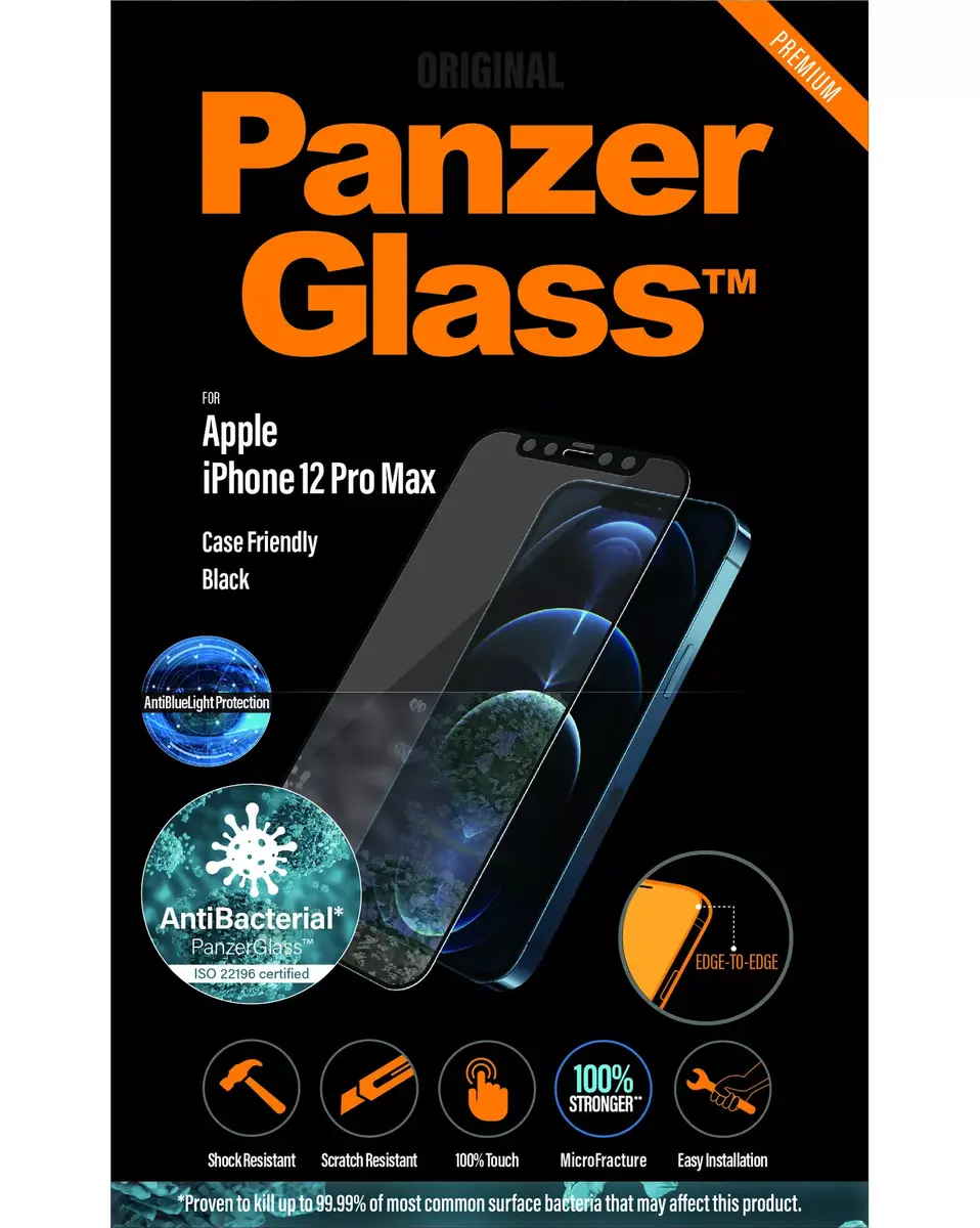 Ekrāna aizsargstikls PanzerGlass Apple iPhone 12 Pro Max Photo 8
