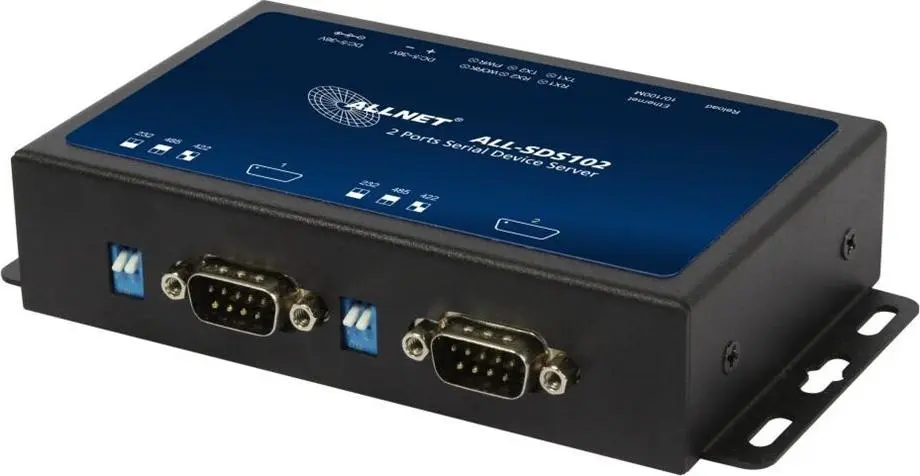 Mediakonvertors ALLNET ALL-SDS102v2 — 2x seriālais