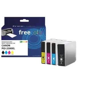 Картридж Freecolor Canon PGI-2500XL BK/C/M/Y восстановленный