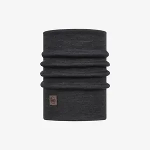 Neck Warmer Buff Multifunctional Sling Merino Heavyweight by Buff — Wool, Unisex, Solid Grey