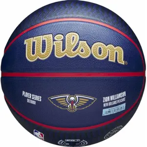 Мяч для баскетбола wilson NBA Player Icon Zion Williamson уличный WZ4008601XB7 размер 7 синий