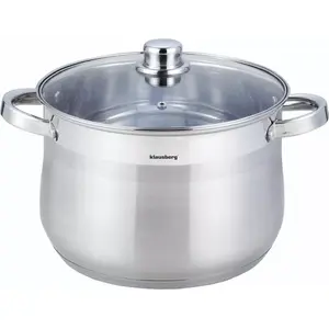 Cookware pot Klausberg 28 cm KB-7165, stainless steel, 28cm diameter