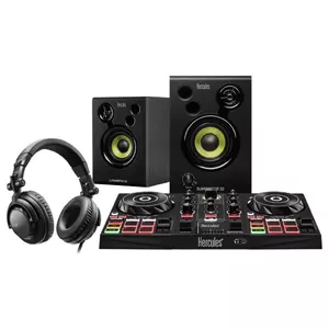 Digital Vinyl System Hercules DJLearning Kit Black 3.5 mm Headphone Connectivity