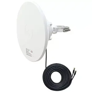 HiSmart TV992249 5G LTE CBRS 2x2 MIMO šķīvjveida antena 1.7-4.2GHz 12dBi