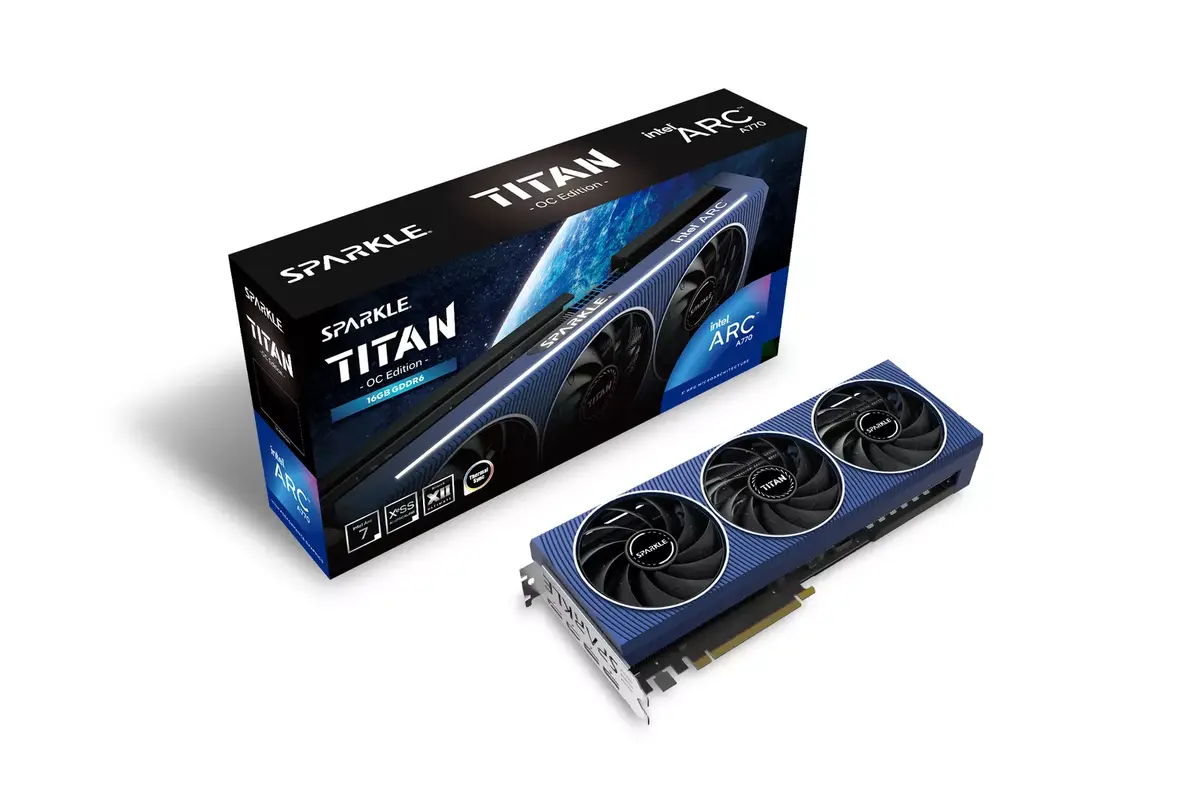 Videokarte Sparkle Technology Intel Arc A770 Photo 11