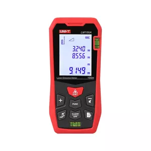 Distance Meter Unit LM100A laser distance measurer 40 m range, 4-line display, single-button operation