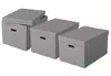Esselte Home Storage Box Large Pack of 3 Photo 3