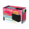 Тостер BROCK BT 1007 BK — 2 ломтика pop-up Photo 2
