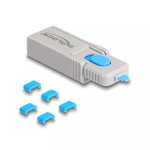 Блокиратор портов DeLOCK 20926 USB Type-C 5 штук + инструмент для блокировки