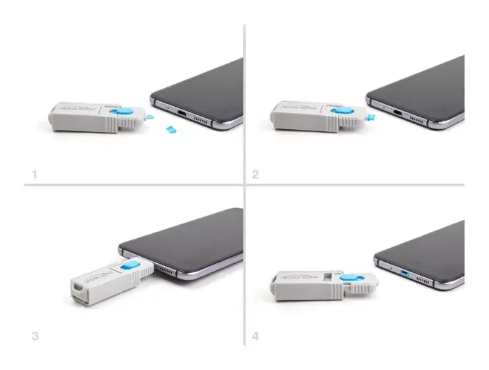 Porta bloķētājs DeLOCK 20925 Micro USB Photo 5