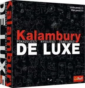 Настольная игра TREFL Gra Kalambury De Luxe – варьянт шарад для вечеринок и семьи