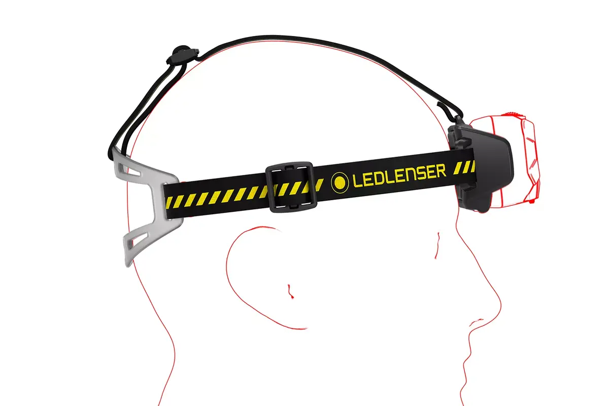 Galvas lampa Ledlenser HF8R Work Photo 7