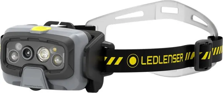 Galvas lampa Ledlenser HF8R Work Melna