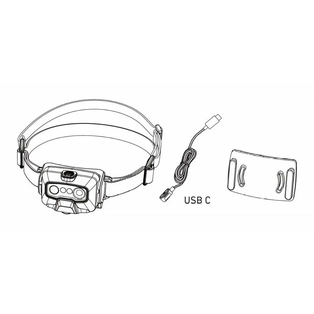 Headband flashlight Ledlenser HF6R Core Photo 17