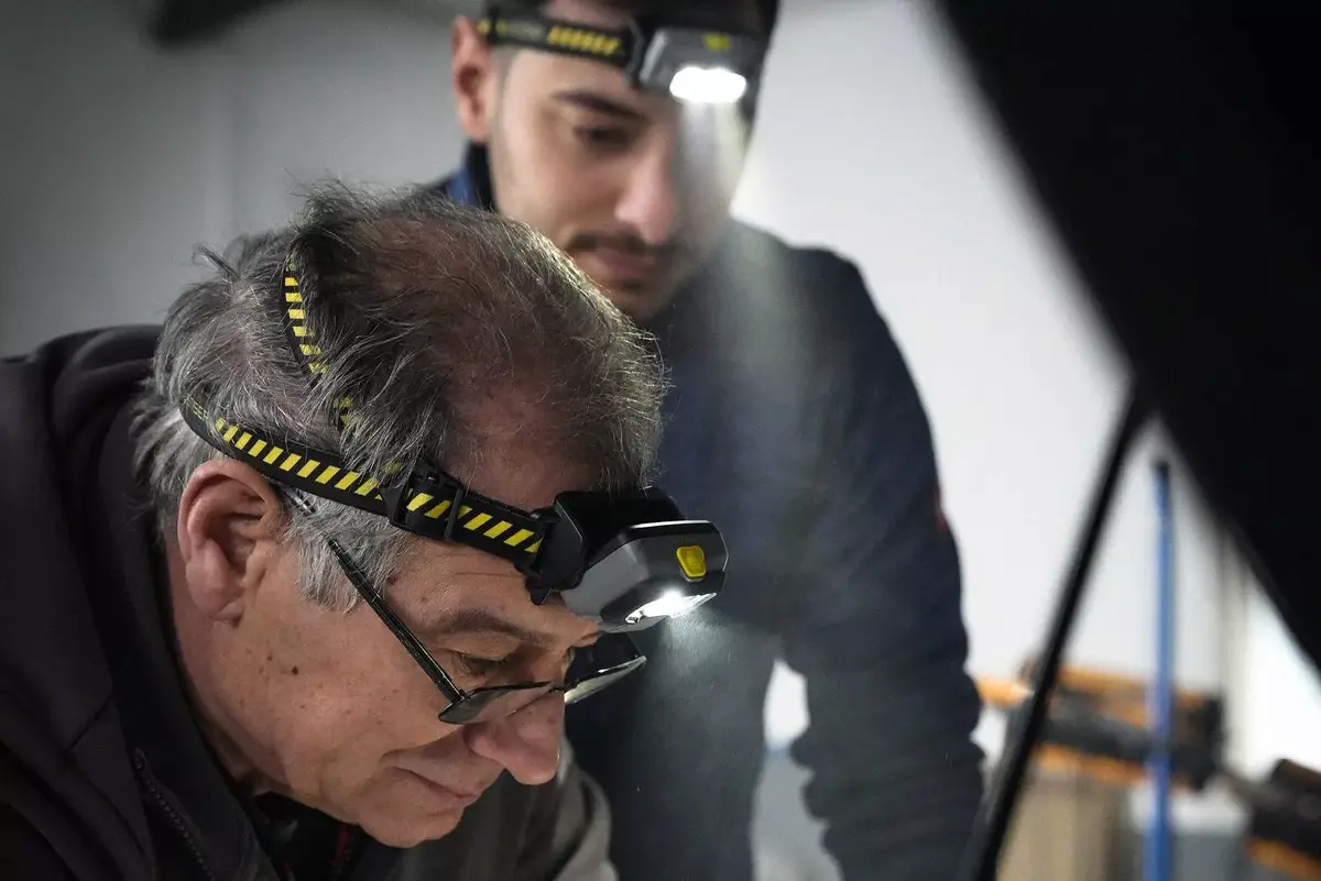 Налобный фонарь Ledlenser HF4R Work Photo 2