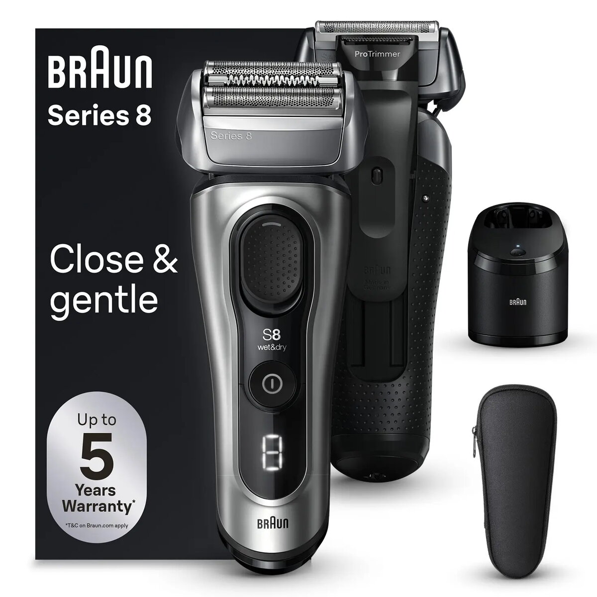 Braun Series 8 folijas skuveklis 8567CC