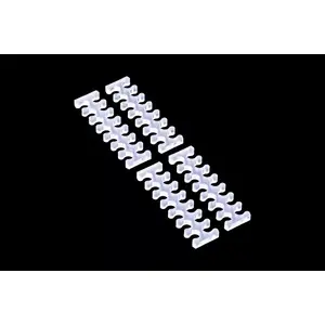Kabeļu turētājs Alphacool 24746 Caurspīdīgs Neilons 4 gab.