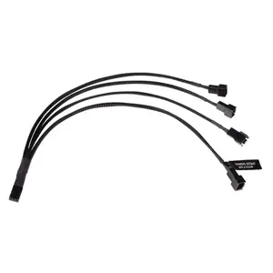Alphacool internal power cable 0.3 m 3-pin to 4 x Fan 3-pin