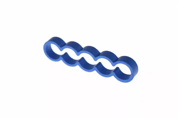 Alphacool Eiskamm Alu X5 Flat cable clamp Photo 2