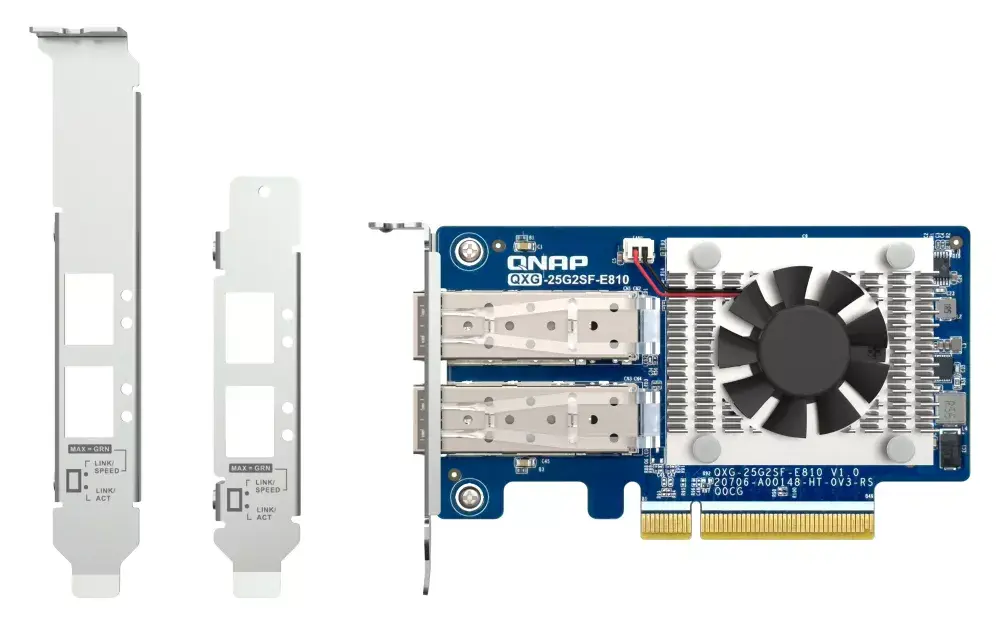Сетевая карта QNAP QXG-25G2SF-E810 Photo 2