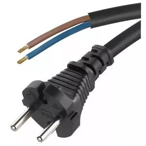 Power cord EMOS S03050 rubber insulation 2x1.0 mm² 5 m