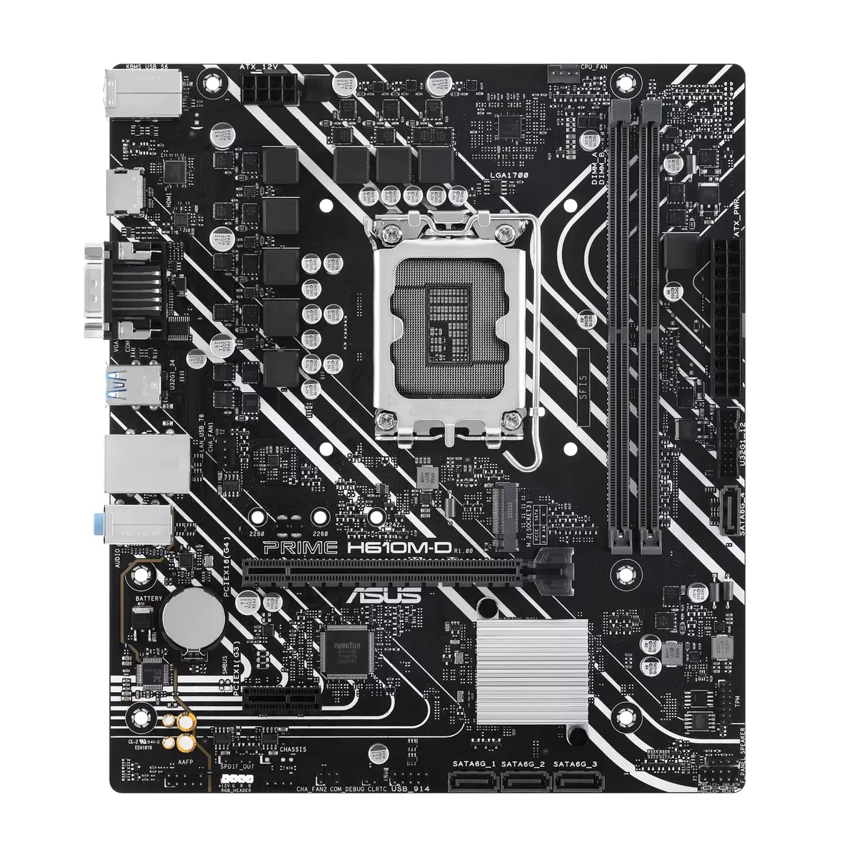 Материнская плата ASUS PRIME H610M-D, 90MB1G80-M0EAY0 Photo 2