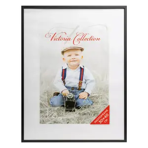 Photo frame Victoria collection 21452 Aluminium 30x40 black