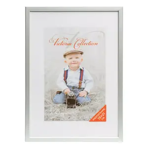Photo frame Victoria Collection 21447 aluminium 15x21 cm grey