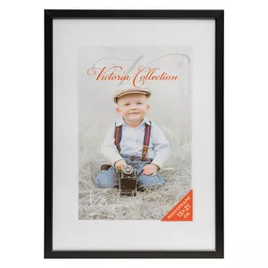 Photo frame Victoria Collection 21450 aluminium 15x21 cm black