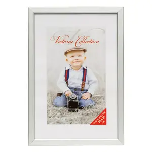 Photo frame Victoria collection 21443 Aluminium frame for 10x15 cm photos, grey