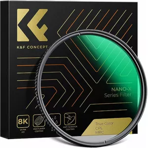 Circular Polarizing Filter K&F Concept Nano X CPL 72mm for lenses with 72 mm thread