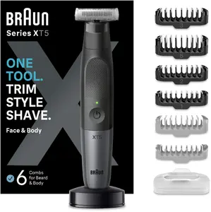 Braun Series X XT5300 Graphite Trimmer and Shaver