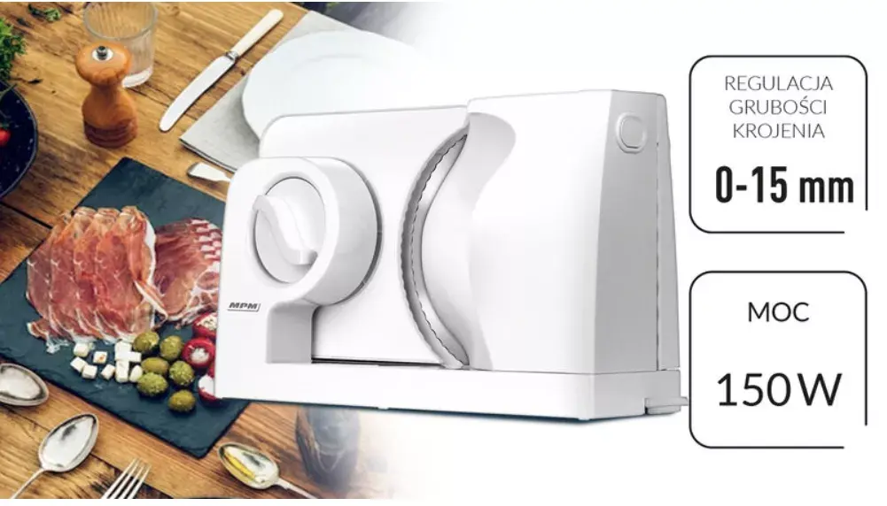 Slicer MPM MKR-05 — 150 W electric slicer Photo 6