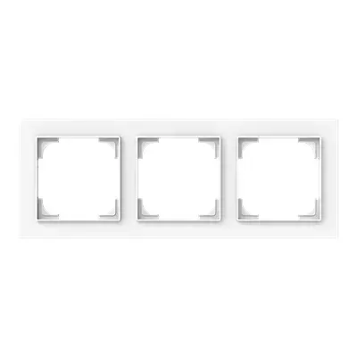 Busch-Jaeger 1723-44M 3-Gang Cover Frame Photo 2