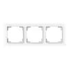 Busch-Jaeger 1723-44M 3-Gang Cover Frame Photo 2