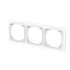 Busch-Jaeger 1723-44M 3-Gang Cover Frame Photo 3